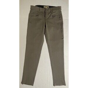 Democracy 4 Womens Ab Technology Tummy Control MidRise Skinny Jeans Olive Gray